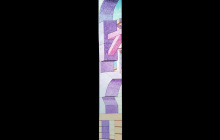 08-Crépuscule d’une ville rêvée 1, panneau 1.01, 130 cm x 40 cm rétroéclairé